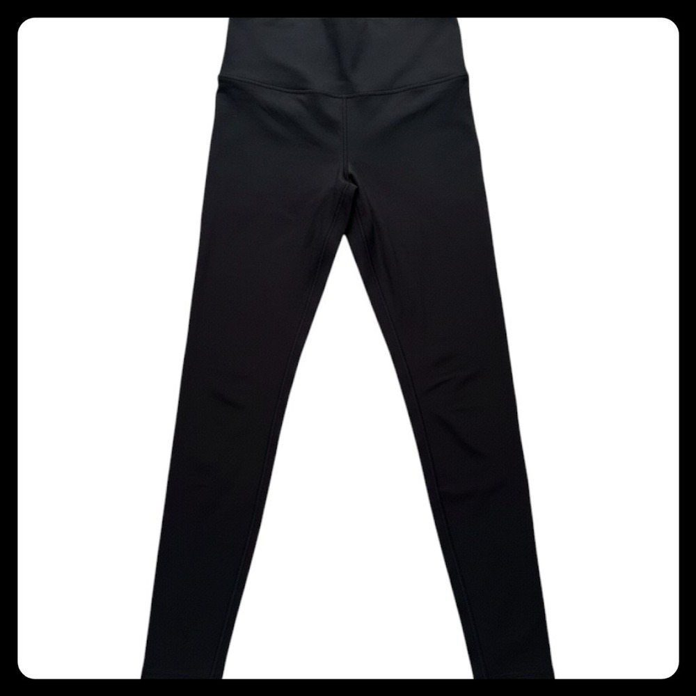 Old Navy Powersoft Leggings Womens M Black Extra High-Rise Go-Dry Active Yoga